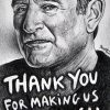 Robin Williams Celebrity Paint By Numbers