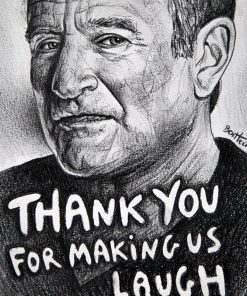 Robin Williams Celebrity Paint By Numbers