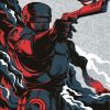 Robocop Sci Fi Poster Paint By Numbers