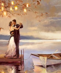 Romantic Couple Dance Paint By Numbers
