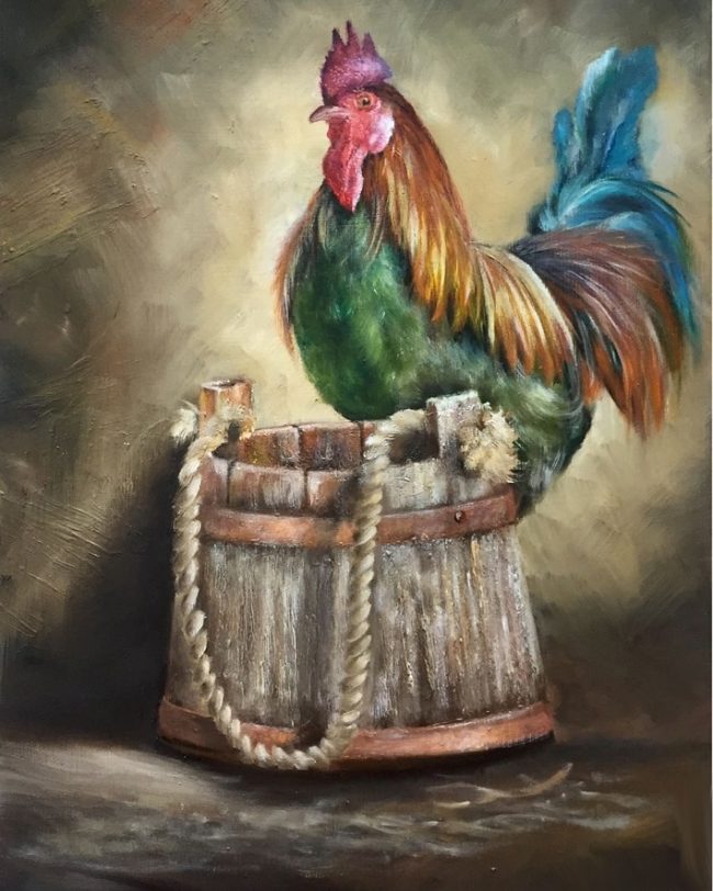 Rooster Birds Paint By Numbers