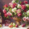 Roses And Wine Paint By Numbers