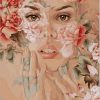 Roses and Women Art Paint By Numbers
