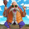 Master Roshi Dragon Ball Z Paint By Numbers