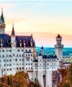 Neuschwanstein Castle Masterpiece Paint By Numbers