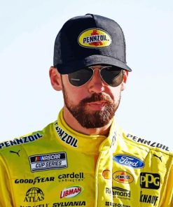 Ryan Blaney Racing Star Paint By Numbers