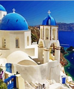 Ilios Greek Architecture Paint By Numbers