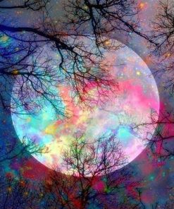 Goodnight Moon Themed Paint By Numbers