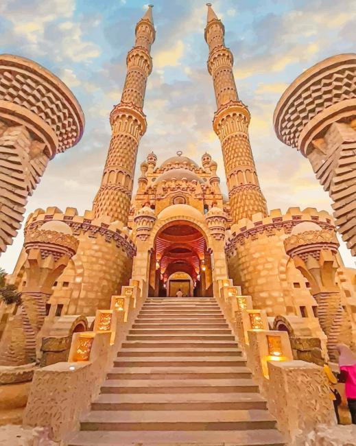 Finalized artwork display