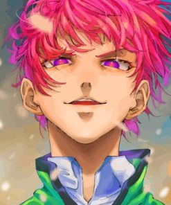 Saiki K Anime Paint By Numbers