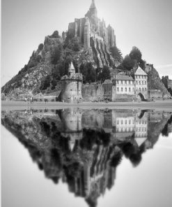 Saint Michael's Island Landscape Paint By Numbers