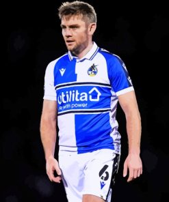 Bristol Rovers Sam Finley Football Paint By Numbers