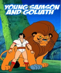 Samson And Goliath Animation Paint By Numbers