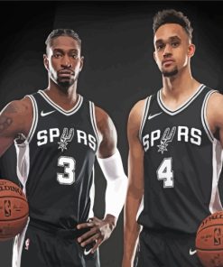 San Antonio Spurs Basketball Paint By Numbers