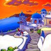 Explore Santorini Greece Paint By Numbers