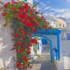 Santorini Scenic Greece Paint By Numbers