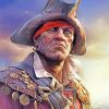 Scary Pirate Fantasy Paint By Numbers