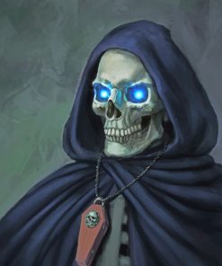 Halloween Skull Paint By Numbers