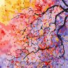 Colorful Trees Landscape Paint By Numbers