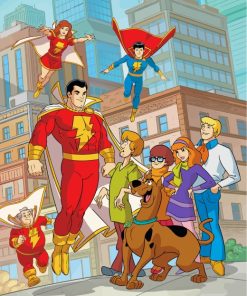 Scooby Doo Cartoon Adventure Paint By Numbers