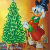 Scrooge McDuck Cartoon Paint By Numbers