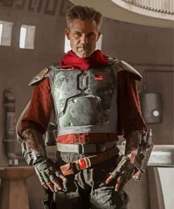 Star Wars Sheriff Mandalorian Paint By Numbers