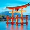 Itsukushima Shrine Japan Paint By Numbers