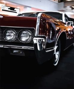 Classic Cars and Engines Paint By Numbers