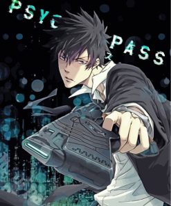 Shinya Kogami Anime Paint By Numbers