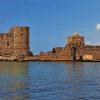 Sidon Sea Castle Landmark Paint By Numbers
