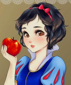 Snow White Princess Paint By Numbers