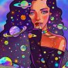 Space Adventure Girl Paint By Numbers
