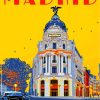 Madrid Cityscape Paint By Numbers
