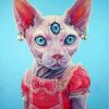 Sphinx Cat Fashion Paint By Numbers
