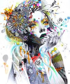 Bohemian Spiritual Girl Paint By Numbers