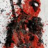 Deadpool Comic Hero Paint By Numbers
