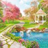 Spring Landscape Paint By Numbers