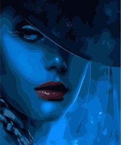 Mysterious Woman Paint Masterpiece Paint By Numbers