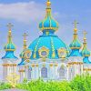 Saint Andrew Church Ukraine Paint By Numbers
