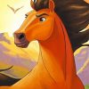 Spirit of the Stallion Cartoon Paint By Numbers