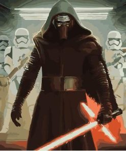 Star Wars Character Paint By Numbers