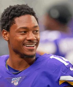Stefon Diggs Football Star Paint By Numbers
