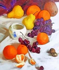Fruit-Themed Paint By Numbers