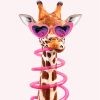 Stylish Giraffe Animals Paint By Numbers