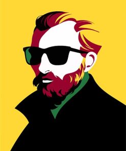 Van Gogh Celebrity Style Paint By Numbers