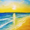 Beach Sunrise Seascape Paint By Numbers