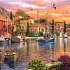 Venice Sunset Harbor Paint By Numbers