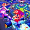 Super Mario Kart Video Games Paint By Numbers