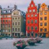 Scandinavian Cities Streets Paint By Numbers