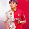 Takefusa Kubo Japanese Football Paint By Numbers